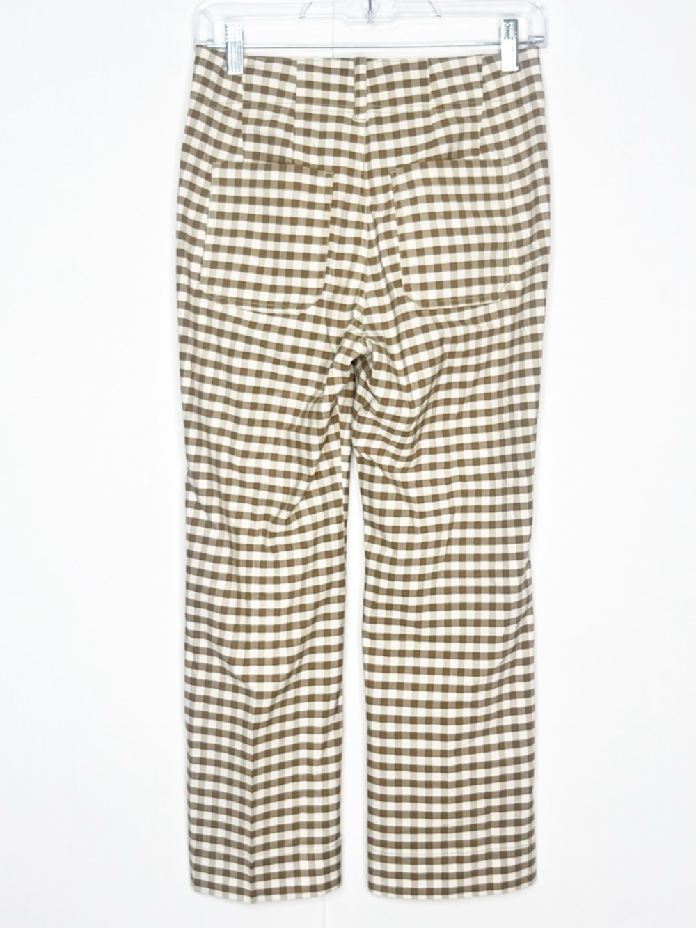 Anthropologie Maeve Gingham Ankle Pants - Picture 6 of 7